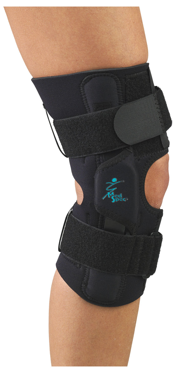 GripperTM 12″ Hinged Knee Brace ROM – Med Spec